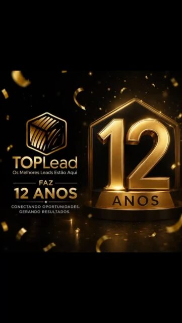 Há 12 anos conectando oportunidades e gerando resultados!

A TOPLead nasceu com um propósito claro: ajudar empresas a vender mais através de Leads de qualidade.
Hoje celebramos 12 anos de história, crescimento, parcerias e milhares de oportunidades geradas em todo o Brasil. 🚀

Obrigado a cada cliente, parceiro e colaborador que faz parte dessa trajetória.
Seguimos evoluindo, inovando e provando todos os dias que:

🔥 Os Melhores Leads Estão Aqui.

#TOPLead #12Anos #MarketingDigital #leads