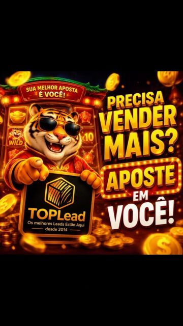 🎰💸 Tem gente apostando na sorte... Os empresários que mais faturam apostam em estratégias! 🚀📈

💰 Quer vender mais?

🛑 Pare de esperar o cliente aparecer.
🎯 Comece a investir em quem realmente gera resultados.

🔥 A melhor aposta não é um jogo.
💼 É investir no crescimento do seu negócio.

Na TOPLead, você recebe leads qualificados prontos para acelerar suas vendas. 🚀

✨ O que você encontra aqui:
🎯 Leads qualificados
⚡ Entrega rápida
📊 Diversos segmentos
🤝 Suporte especializado
🏆 Desde 2014 conectando empresas a novos clientes

🚀 Precisa vender mais?
🎲 Aposte em você.
💛 Aposte na TOPLead.

📲💬 Clique no WhatsApp e comece a receber clientes hoje mesmo!

#🚀TOPLead #💰Vendas #🎯Leads #📈MarketingDigital #💼Empreendedorismo 🔥MetaAds 🌐GoogleAds 📲CaptaçãoDeClientes 🤝Negócios 🏆VenderMais ⚡TráfegoPago 💛TOPLeadDesde2014